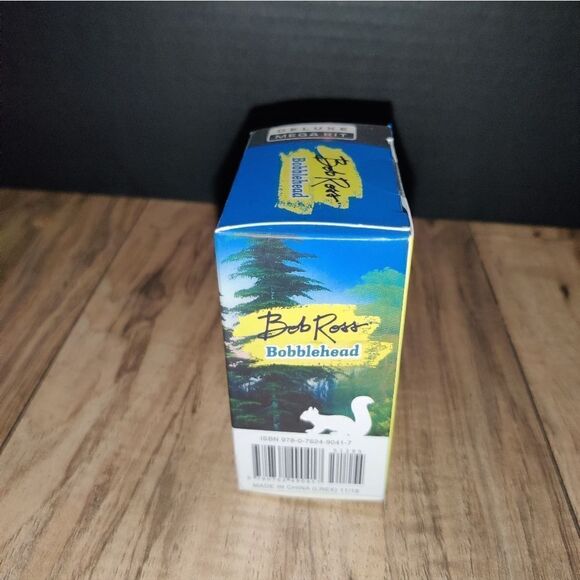 Bob Ross 4" Bobblehead with Sound Deluxe Mega Kit Running Press Minis - Picture 3 of 7